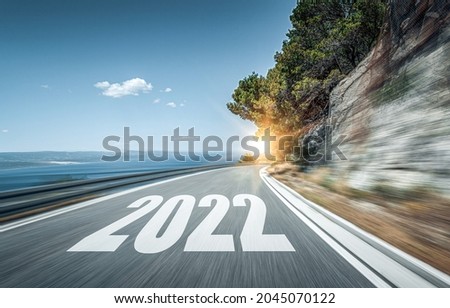 Similar – Foto Bild Straße ins 2021 Island