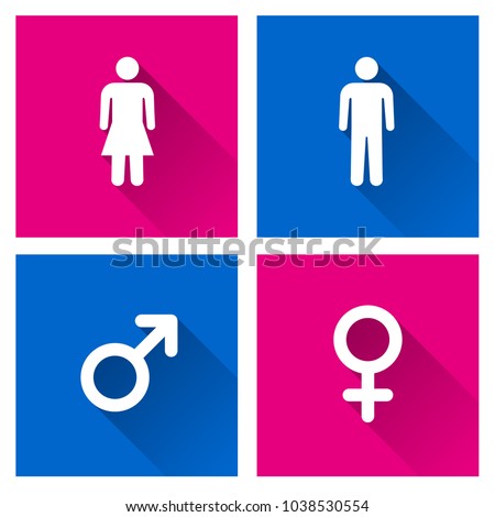 Vector Male And Female Signs 