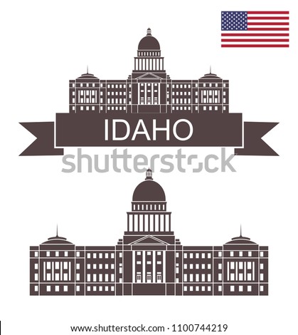 State of idaho. Idaho state capital