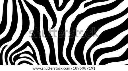 Zebra texture logo. Isolated zebra texture on white background Imagine de stoc © 