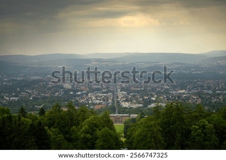 Similar – Image, Stock Photo Mountain park Kassel