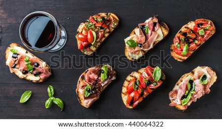 Similar – Foto Bild Ciabatta mit Tomaten, Käse und Basilikum