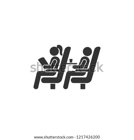 Seats on the plane icon. Element of airport icon for mobile concept and web apps. Detailed Seats on the plane icon can be used for web and mobile