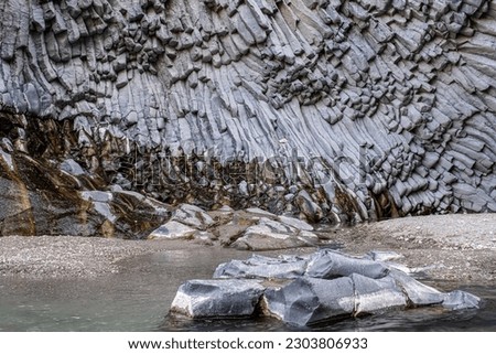 Similar – Image, Stock Photo View into the Alcantara gorge