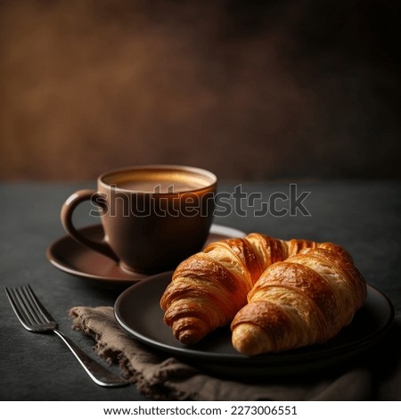 Similar – Foto Bild Kaffee und Kuchen