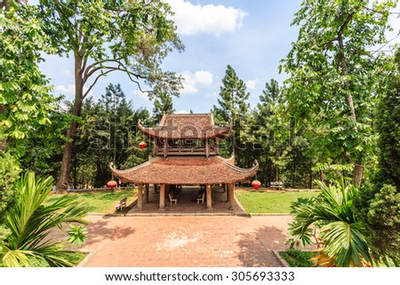 Vietnam temple in Hanoi