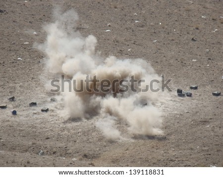 Impact of high explosive grenade launcher