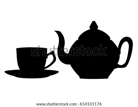 free teapot silhouette download free vector art stock graphics