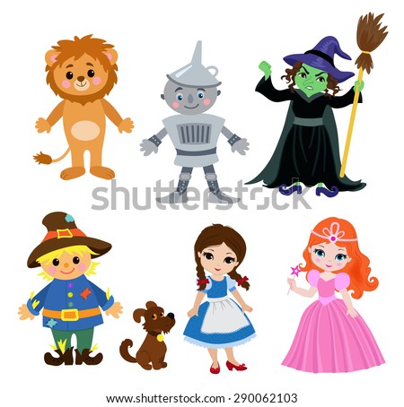 Wizard Of Oz, Vector Illustration Cartoon. - 290062103 : Shutterstock