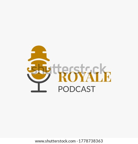 Royale Podcast for sign, mascot or other