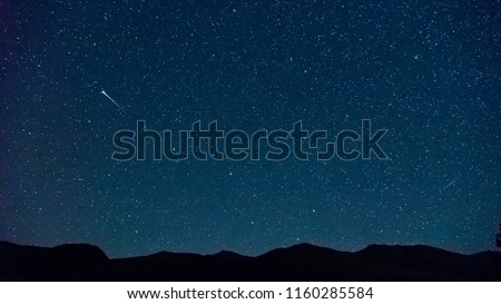 Similar – Image, Stock Photo Big Dipper or Ursa Major Constellation over Rural Landscape with Tent on a Hill in Provence, France