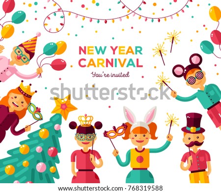Similar – Image, Stock Photo 2018 Boy (child)