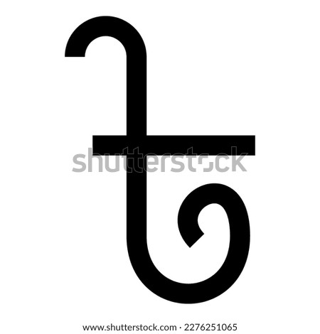 Taka Bangladesh Bengali rupee sign money currency symbol bangladeshi money BDT icon black color vector illustration image flat style simple