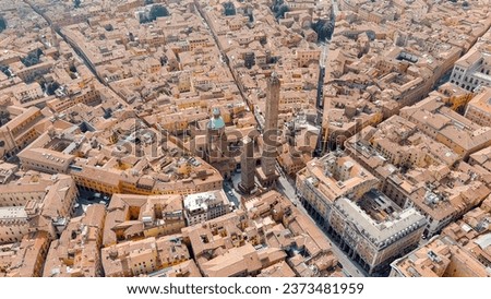 Similar – Image, Stock Photo The two towers of the Magdeburg cathedral stretch out behind a hill overgrown with desert undergrowth into the cloudy sky.