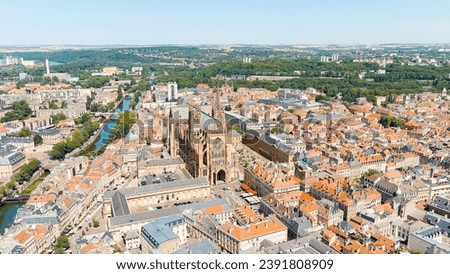 Similar – Image, Stock Photo Cathedral of Metz in rainy weather