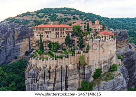 Similar – Image, Stock Photo High and holy Monastery
