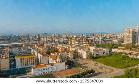 Similar – Image, Stock Photo Port railway station