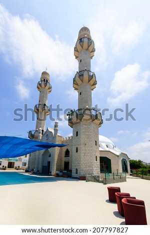The Mahmood Mosque of the Ahmadiyya Muslim community in Kababir, Haifa, Israel