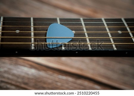 Similar – Foto Bild Nahaufnahme Gitarrensaiten