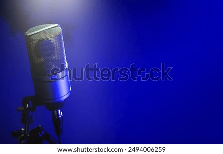 Similar – Image, Stock Photo Professional studio microphone