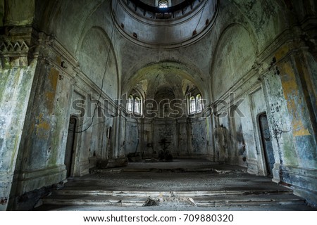 Similar – Image, Stock Photo Church window with light and shadow / St. Petri zu Lübeck