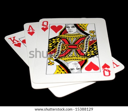 Heart Face-Cards In A Stack Stock Photo 15388129 : Shutterstock