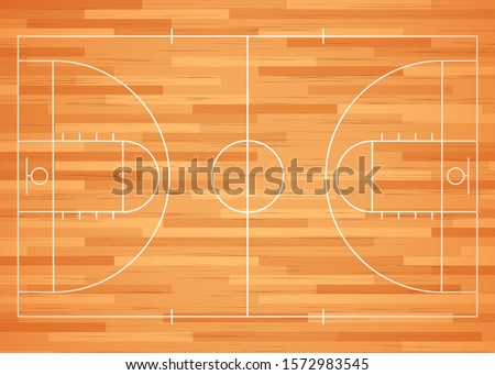 Basketball Court Lines Vector At Vectorified Com Collection Of