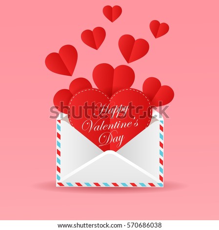 greeting card happy Valentine's day