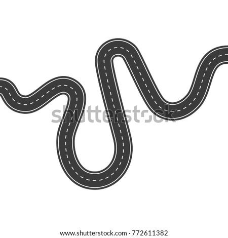 Similar – Image, Stock Photo Serpentine line