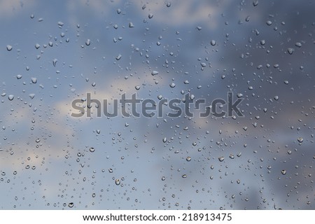 Rainy days,Rain drops on window,rainy weather,rain background,rain and  bokeh - Stock Image - Everypixel