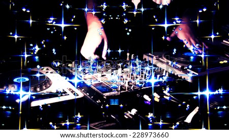 dj music star ,night club background,dancing and party background,mixette dj