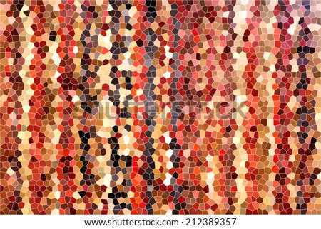 abstract color Mosaic pattern with effect geometric shapes for background.