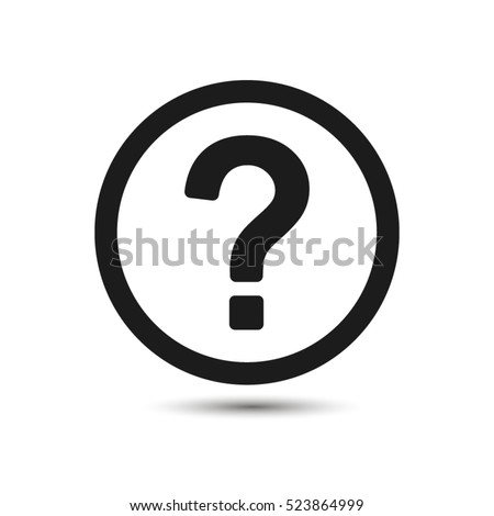 question vector icon