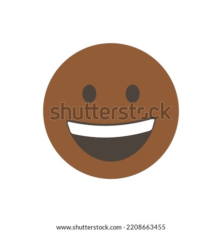 Grinning face. 3D stylized vector icon. emoji. 3D emoticon for web. Vector Emoticon. for app