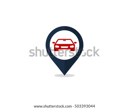 Automotive Auto Pin Logo Design Template