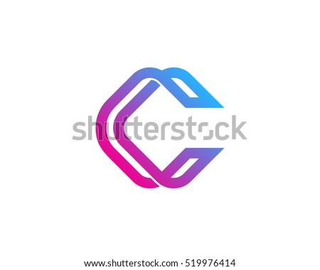 letter c typography vector download free vector art stock