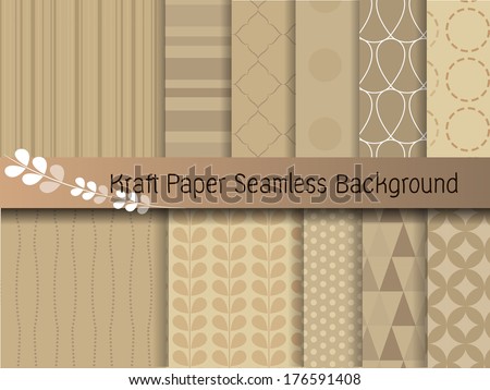 kraft paper seamless background