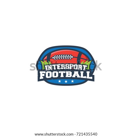 Football inter sport logo vector