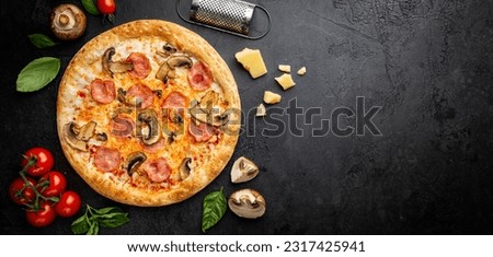 Similar – Image, Stock Photo Mushrooms on a wooden table