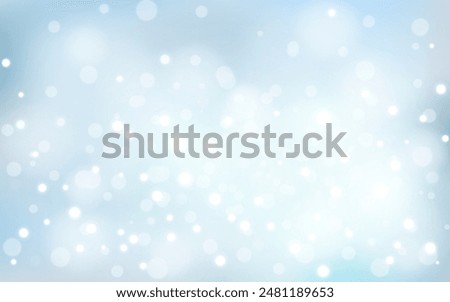 Similar – Image, Stock Photo At night in winter in chestnut avenue