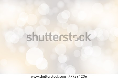 Abstract bokeh lights with soft light background illustration