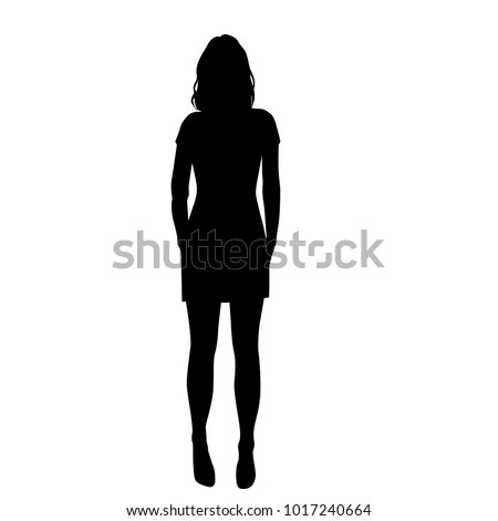 Silhouette Woman, Free Stock Photo