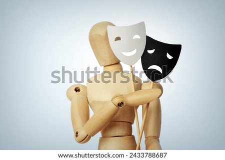 Image, Stock Photo bipolar disorder