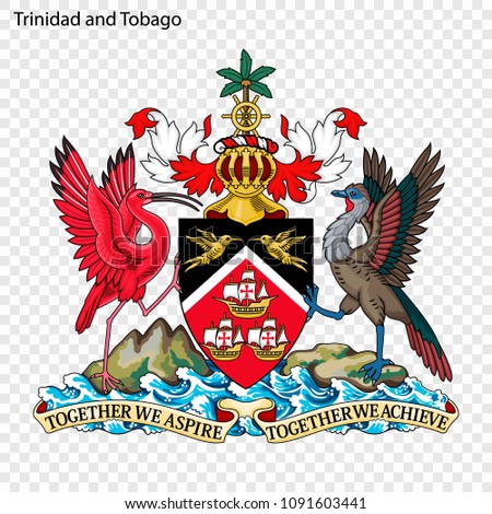 Symbol of Trinidad and Tobago. National emblem