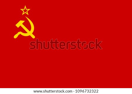 Historical flag of Soviet Union