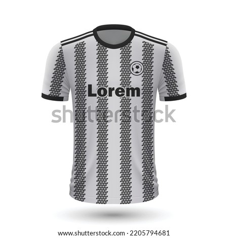 Realistic soccer shirt , jersey template for football kit 2022
