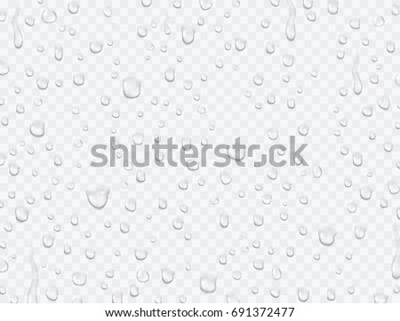 Similar – Image, Stock Photo Pure water droplets in dim light