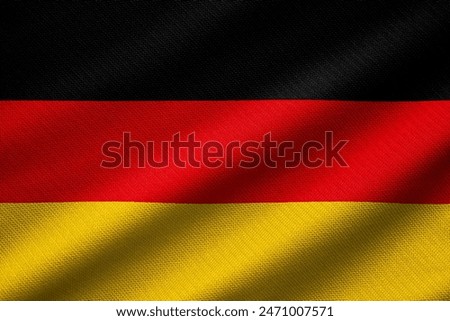 Similar – Image, Stock Photo German flag in the allotment garden colony