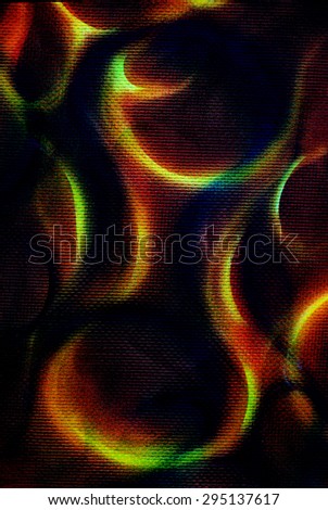 Ornamental Fire painting
