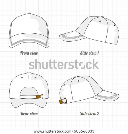 dad hat template